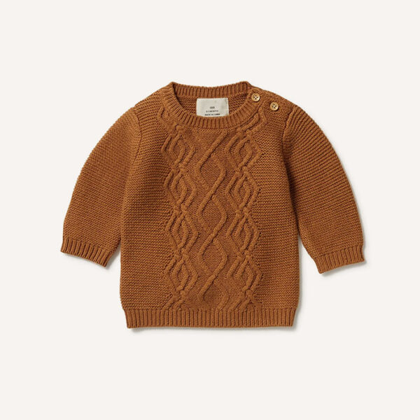 Knitted Cable Jumper